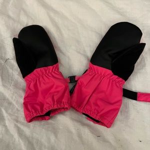 North face toddler gloves gently used